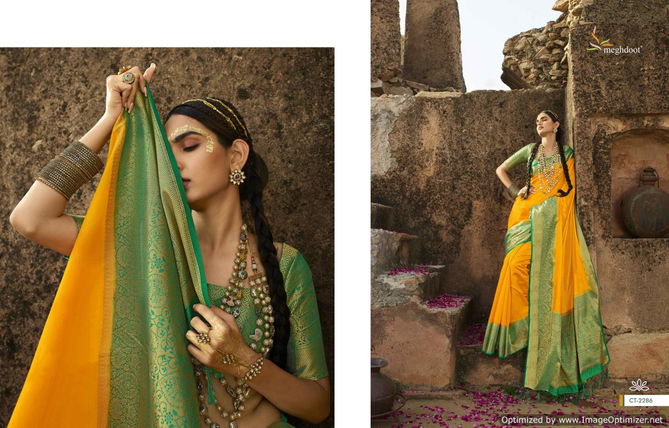 Meghdoot Kalliste 2 New Exclusive Wear Silk Designer Saree Collection